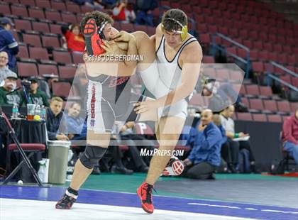 Thumbnail 2 in CIF State Boys Wrestling Championships (3rd Place Matches) photogallery.