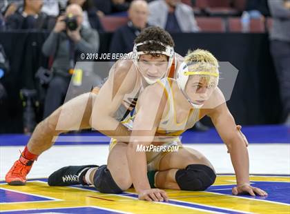 Thumbnail 3 in CIF State Boys Wrestling Championships (3rd Place Matches) photogallery.
