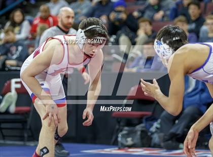 Thumbnail 1 in CIF State Boys Wrestling Championships (3rd Place Matches) photogallery.