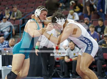 Thumbnail 1 in CIF State Boys Wrestling Championships (3rd Place Matches) photogallery.
