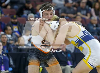 Thumbnail 1 in CIF State Boys Wrestling Championships (3rd Place Matches) photogallery.