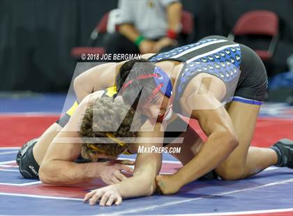 Thumbnail 3 in CIF State Boys Wrestling Championships (3rd Place Matches) photogallery.