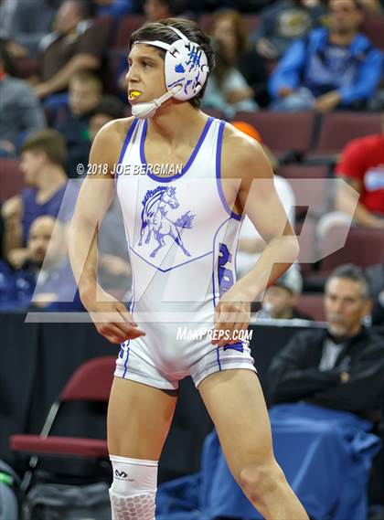 Thumbnail 2 in CIF State Boys Wrestling Championships (3rd Place Matches) photogallery.