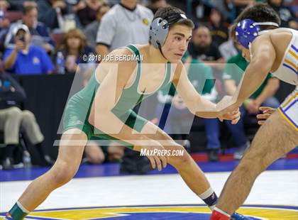 Thumbnail 2 in CIF State Boys Wrestling Championships (3rd Place Matches) photogallery.