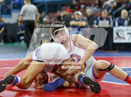 Thumbnail 1 in CIF State Boys Wrestling Championships (3rd Place Matches) photogallery.