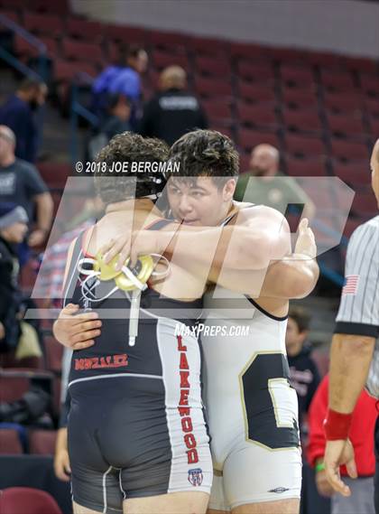 Thumbnail 3 in CIF State Boys Wrestling Championships (3rd Place Matches) photogallery.