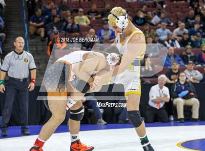 Thumbnail 1 in CIF State Boys Wrestling Championships (3rd Place Matches) photogallery.