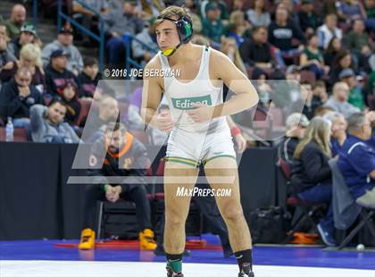 Thumbnail 1 in CIF State Boys Wrestling Championships (3rd Place Matches) photogallery.
