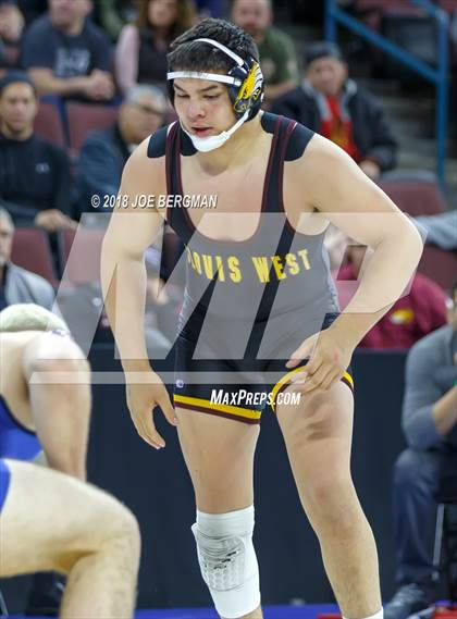 Thumbnail 1 in CIF State Boys Wrestling Championships (3rd Place Matches) photogallery.
