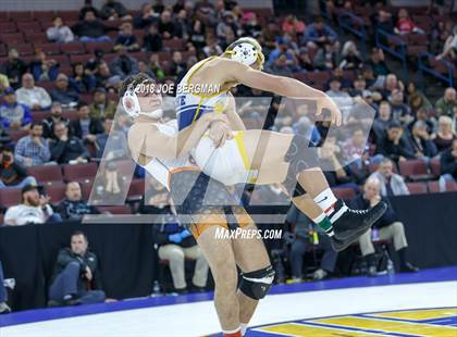 Thumbnail 2 in CIF State Boys Wrestling Championships (3rd Place Matches) photogallery.