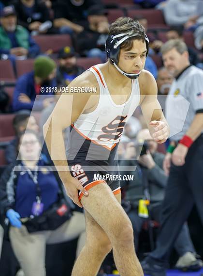 Thumbnail 2 in CIF State Boys Wrestling Championships (3rd Place Matches) photogallery.