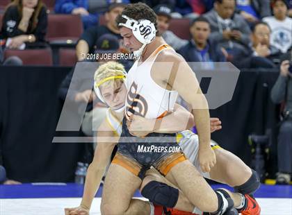 Thumbnail 1 in CIF State Boys Wrestling Championships (3rd Place Matches) photogallery.