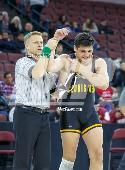 Thumbnail 1 in CIF State Boys Wrestling Championships (3rd Place Matches) photogallery.