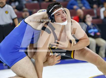 Thumbnail 1 in CIF State Boys Wrestling Championships (3rd Place Matches) photogallery.