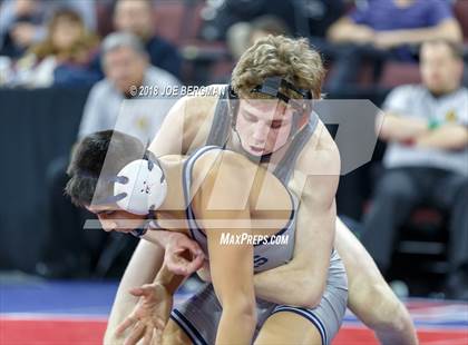 Thumbnail 1 in CIF State Boys Wrestling Championships (3rd Place Matches) photogallery.