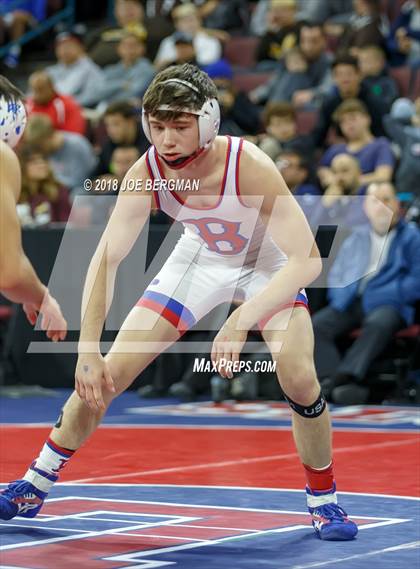 Thumbnail 2 in CIF State Boys Wrestling Championships (3rd Place Matches) photogallery.