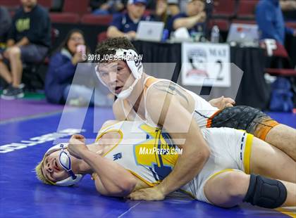Thumbnail 1 in CIF State Boys Wrestling Championships (3rd Place Matches) photogallery.
