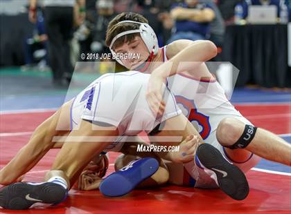 Thumbnail 2 in CIF State Boys Wrestling Championships (3rd Place Matches) photogallery.