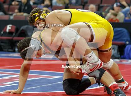 Thumbnail 2 in CIF State Boys Wrestling Championships (3rd Place Matches) photogallery.