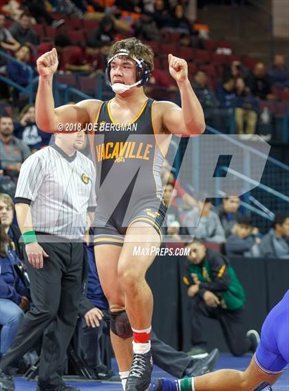 Thumbnail 3 in CIF State Boys Wrestling Championships (3rd Place Matches) photogallery.