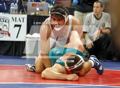 Thumbnail 1 in CIF State Boys Wrestling Championships (3rd Place Matches) photogallery.