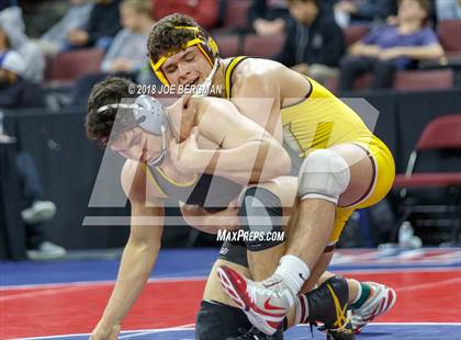 Thumbnail 1 in CIF State Boys Wrestling Championships (3rd Place Matches) photogallery.