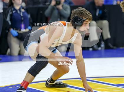 Thumbnail 2 in CIF State Boys Wrestling Championships (3rd Place Matches) photogallery.