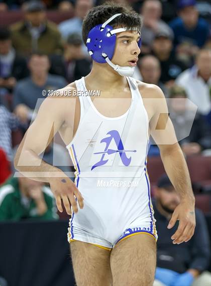Thumbnail 2 in CIF State Boys Wrestling Championships (3rd Place Matches) photogallery.