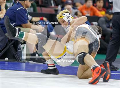 Thumbnail 1 in CIF State Boys Wrestling Championships (3rd Place Matches) photogallery.