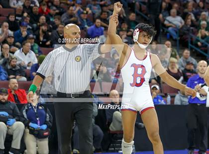 Thumbnail 3 in CIF State Boys Wrestling Championships (3rd Place Matches) photogallery.