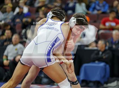 Thumbnail 3 in CIF State Boys Wrestling Championships (3rd Place Matches) photogallery.