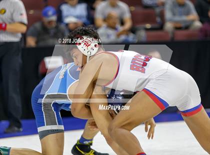 Thumbnail 1 in CIF State Boys Wrestling Championships (3rd Place Matches) photogallery.