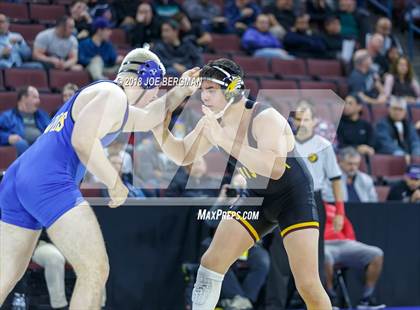 Thumbnail 2 in CIF State Boys Wrestling Championships (3rd Place Matches) photogallery.