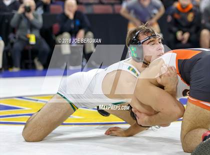 Thumbnail 1 in CIF State Boys Wrestling Championships (3rd Place Matches) photogallery.