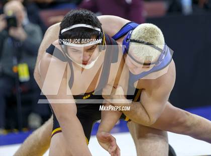 Thumbnail 3 in CIF State Boys Wrestling Championships (3rd Place Matches) photogallery.