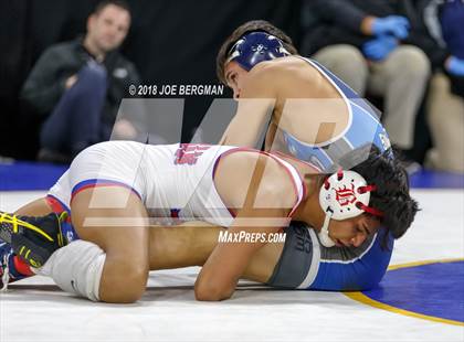 Thumbnail 2 in CIF State Boys Wrestling Championships (3rd Place Matches) photogallery.