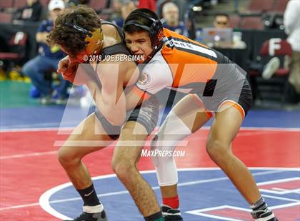 Thumbnail 2 in CIF State Boys Wrestling Championships (3rd Place Matches) photogallery.