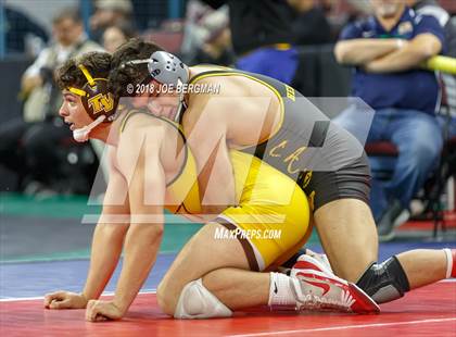 Thumbnail 3 in CIF State Boys Wrestling Championships (3rd Place Matches) photogallery.