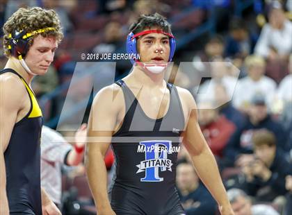 Thumbnail 1 in CIF State Boys Wrestling Championships (3rd Place Matches) photogallery.