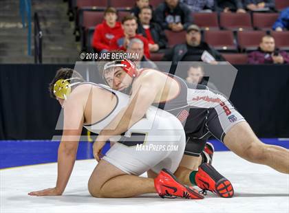 Thumbnail 1 in CIF State Boys Wrestling Championships (3rd Place Matches) photogallery.