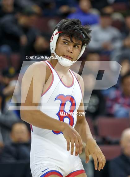 Thumbnail 2 in CIF State Boys Wrestling Championships (3rd Place Matches) photogallery.