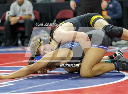 Thumbnail 2 in CIF State Boys Wrestling Championships (3rd Place Matches) photogallery.