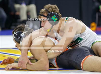 Thumbnail 2 in CIF State Boys Wrestling Championships (3rd Place Matches) photogallery.