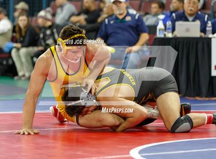 Thumbnail 2 in CIF State Boys Wrestling Championships (3rd Place Matches) photogallery.