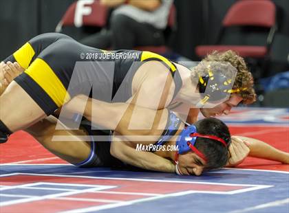 Thumbnail 1 in CIF State Boys Wrestling Championships (3rd Place Matches) photogallery.