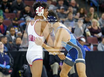 Thumbnail 2 in CIF State Boys Wrestling Championships (3rd Place Matches) photogallery.