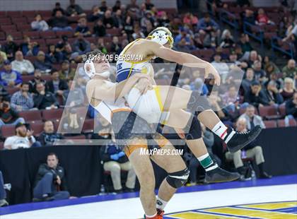 Thumbnail 1 in CIF State Boys Wrestling Championships (3rd Place Matches) photogallery.