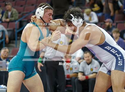 Thumbnail 3 in CIF State Boys Wrestling Championships (3rd Place Matches) photogallery.