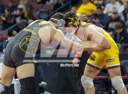 Thumbnail 3 in CIF State Boys Wrestling Championships (3rd Place Matches) photogallery.
