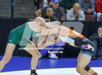 Thumbnail 1 in CIF State Boys Wrestling Championships (3rd Place Matches) photogallery.